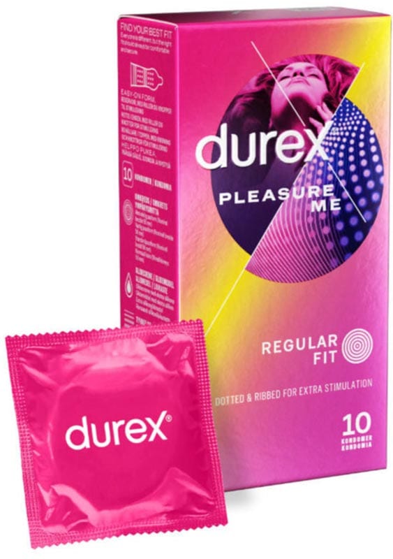 Durex Pleasure Me. Pleasuremax, 10 Préservatifs – KissKiss