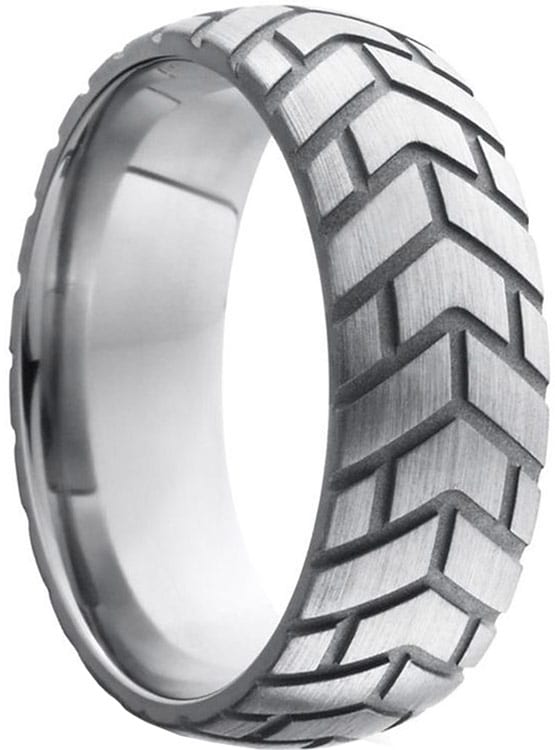 Black Label DoNut | Reifenförmiger Penisring aus Metall | 45 mm