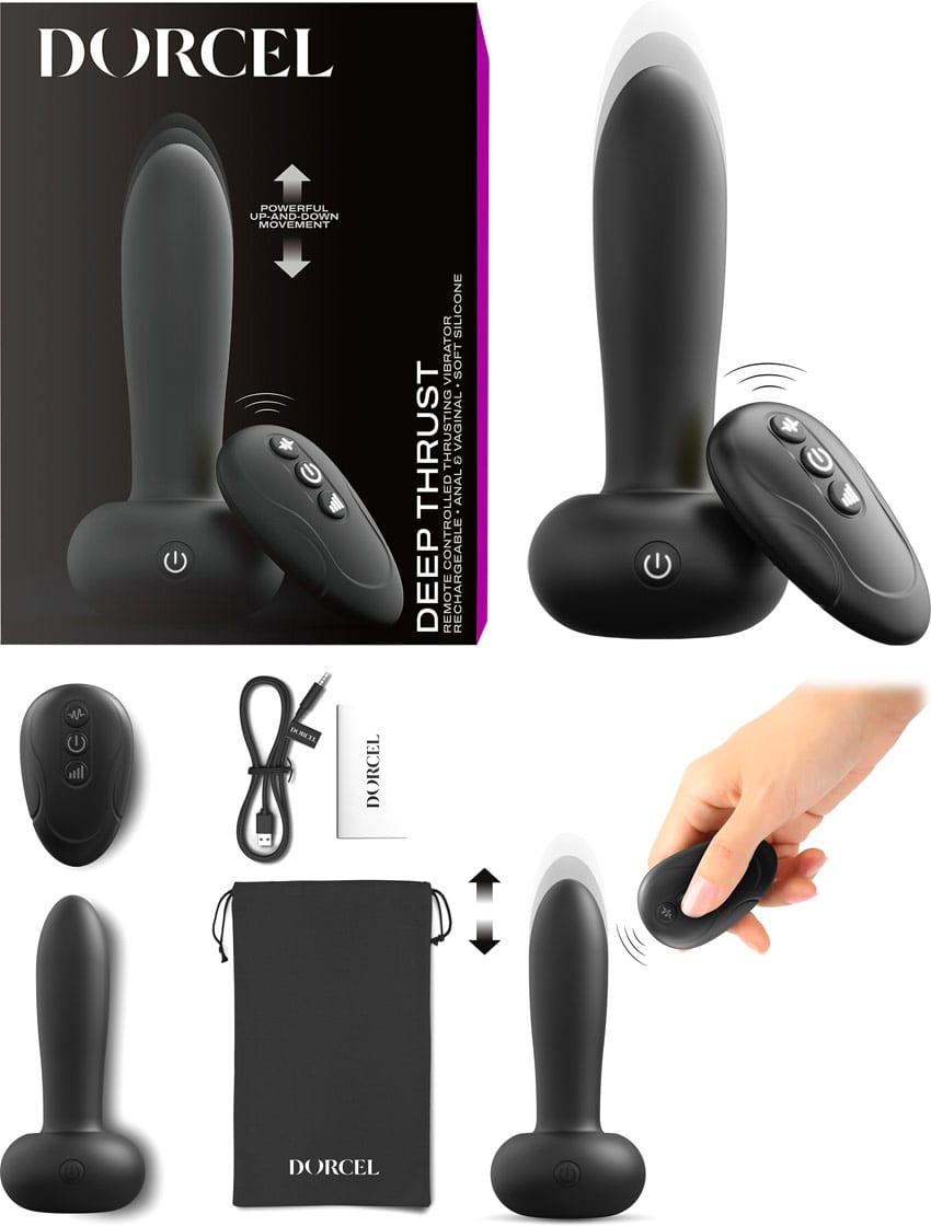 Dorcel Deep Thrust | Vibrator mit Hin- und Herbewegungen