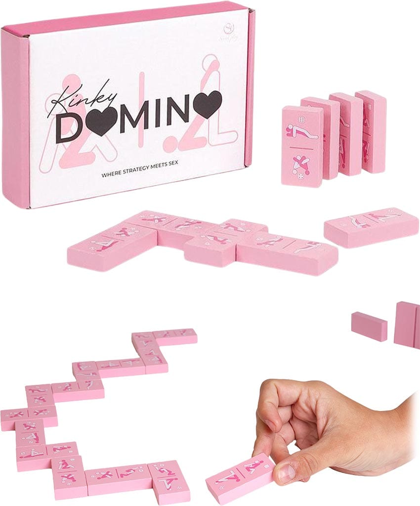 Secret Play Kinky Domino | Jeu de dominos érotique | 28 pièces