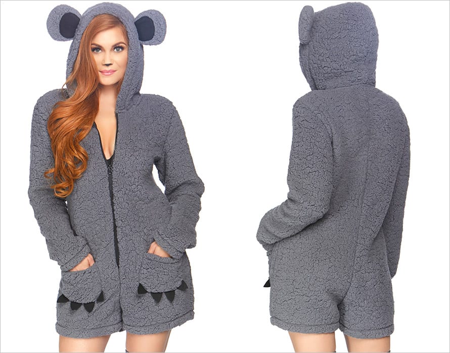 Leg Avenue 86834 Cuddle Koala | Combishort ultra douillet