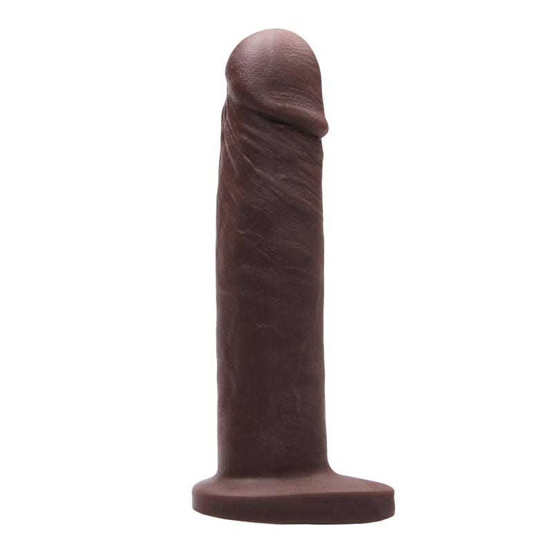Tantus Alan Mocha | Godemichet réaliste et vibrant | Double densité