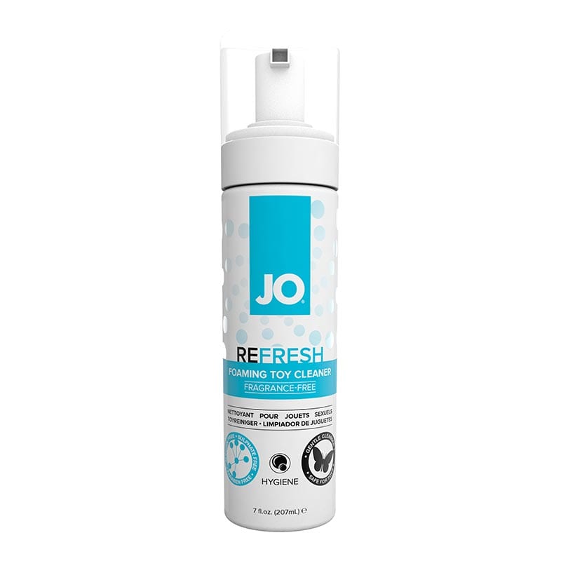 System JO Refresh | Mousse nettoyante pour sextoys | 207 ml