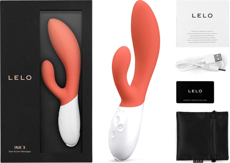 LELO Ina 3 | Vibrator mit Doppelstimulation | Vagina und Klitoris