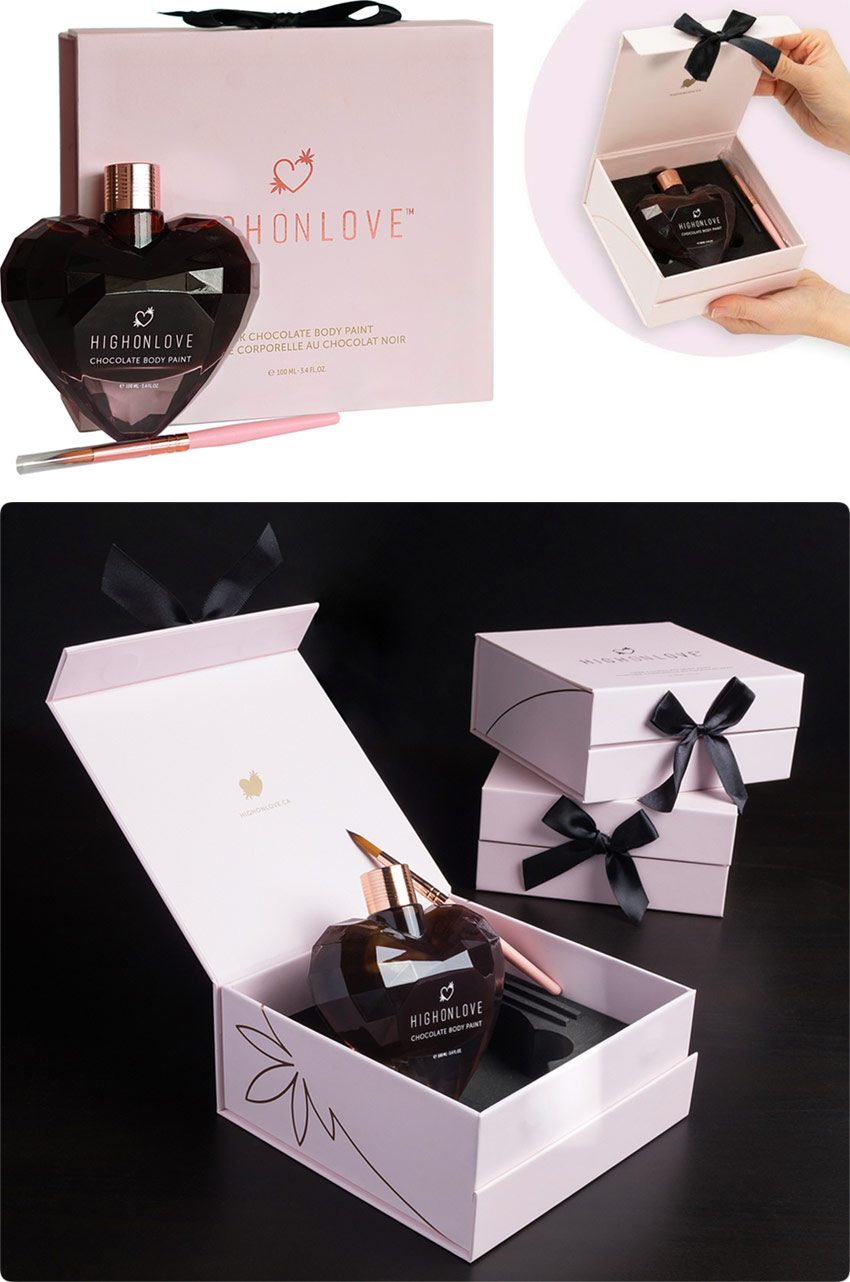 HighOnLove | Peinture pour le corps comestible au chocolat