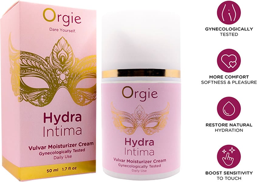 Orgie Hydra Intima | Feuchtigkeitscreme für die Vulva | 50ml