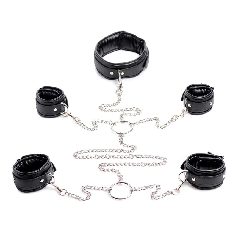 Set D'attaches Bdsm Strict Avec Chaînes