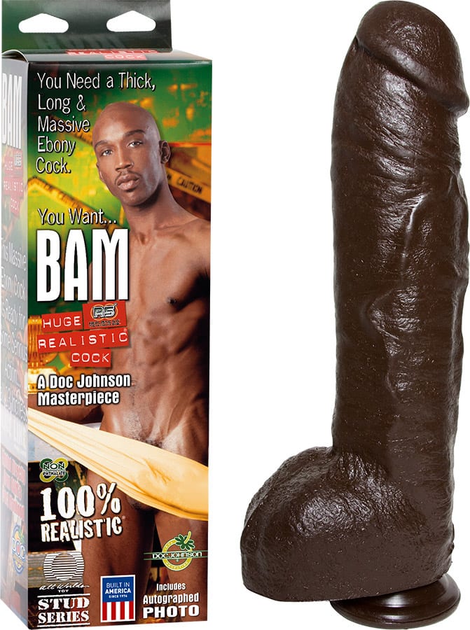 Doc Johnson BAM Huge Realistic Cock - Enorme Dildo