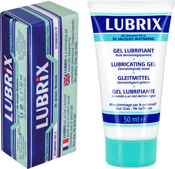 Lubrix | Gleitgel auf Wasserbasis für Vagina und Analbereich | 50 ml