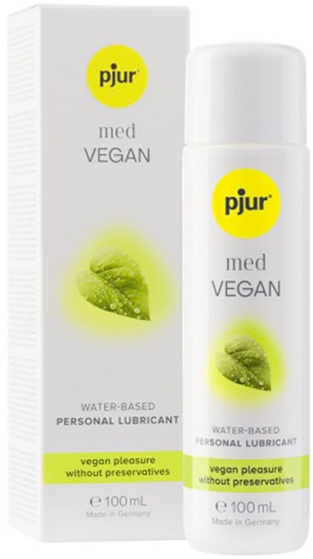 Lubrifiant pjur Med Vegan glide - 100 ml (à base d'eau)