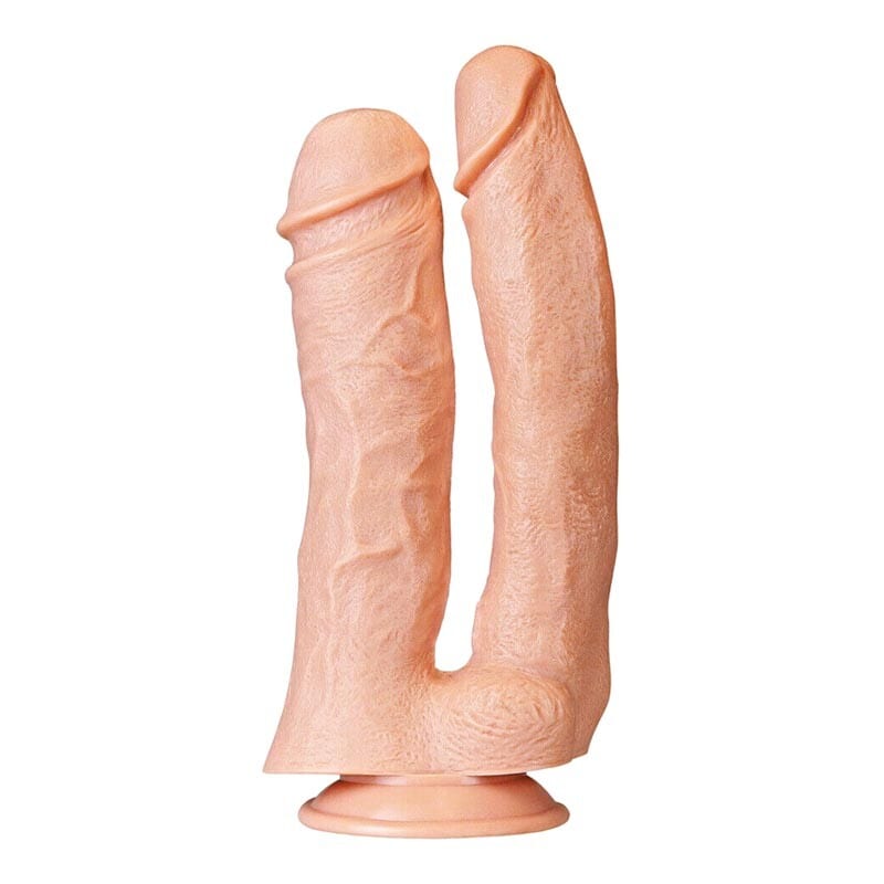 LoveToy Realistic Mega Double | Dildo réaliste pour double pénétration