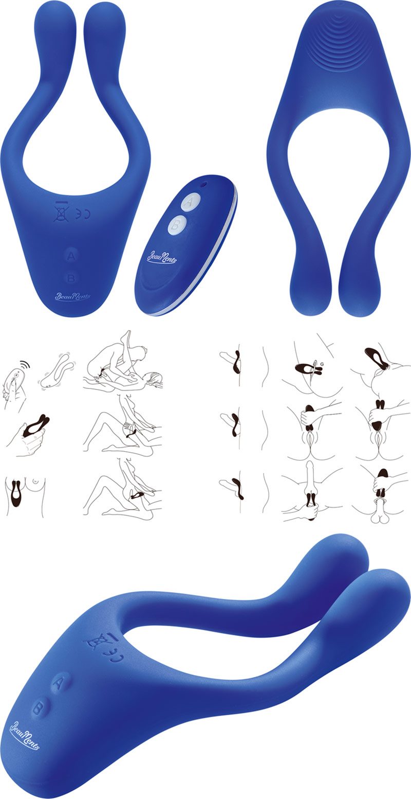 BeauMents Doppio 2.0 | Vibromasseur pour couple avec télécommande