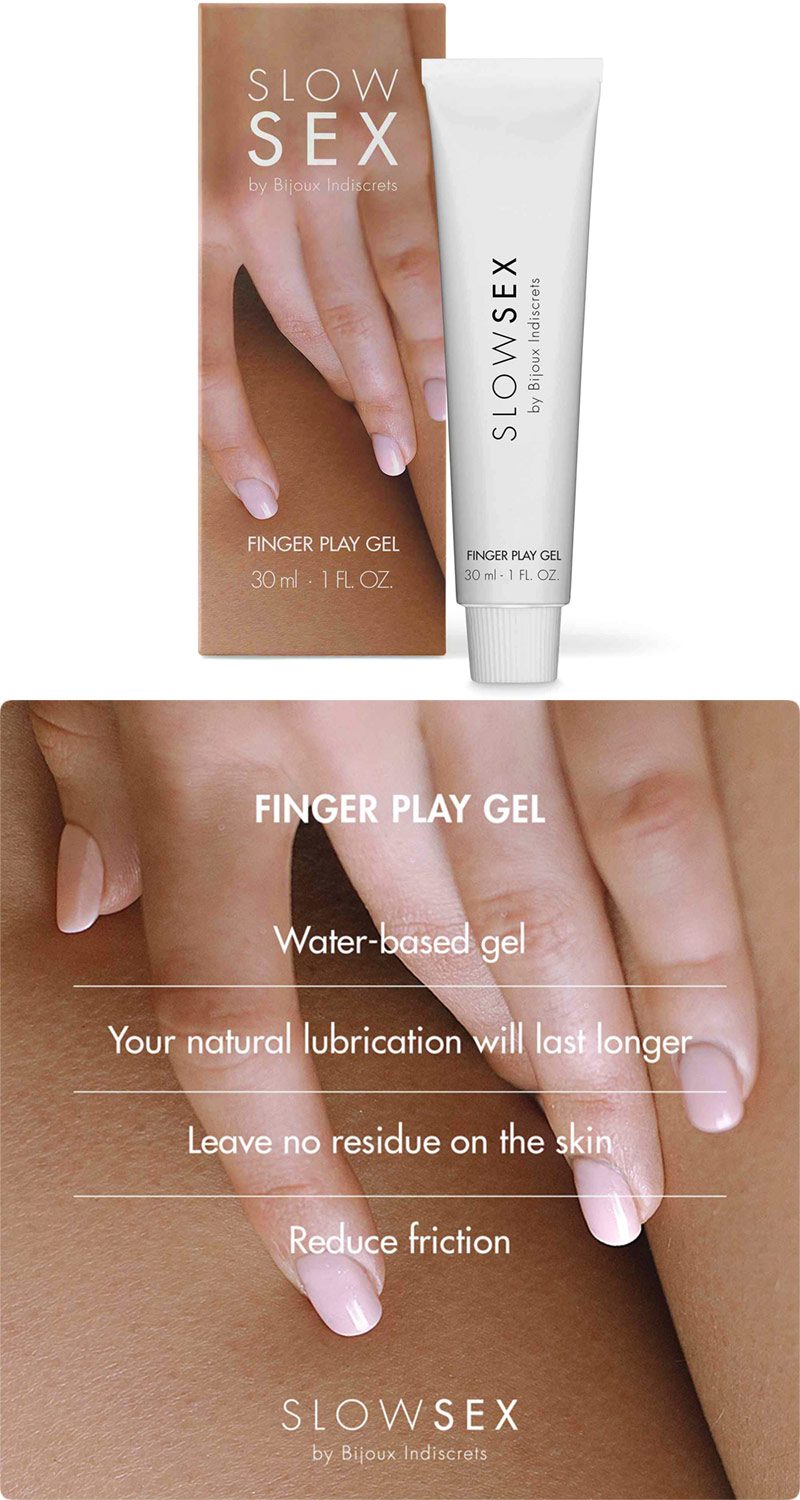 Bijoux Indiscrets Slow Sex | Gel de masturbation (pénis/vulve) | 30 ml