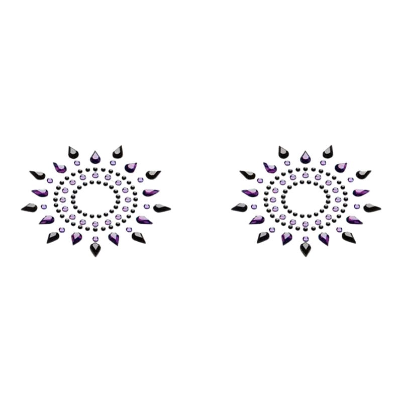 Petits Joujoux Gloria - Brustschmuck - Schwarz & Violett