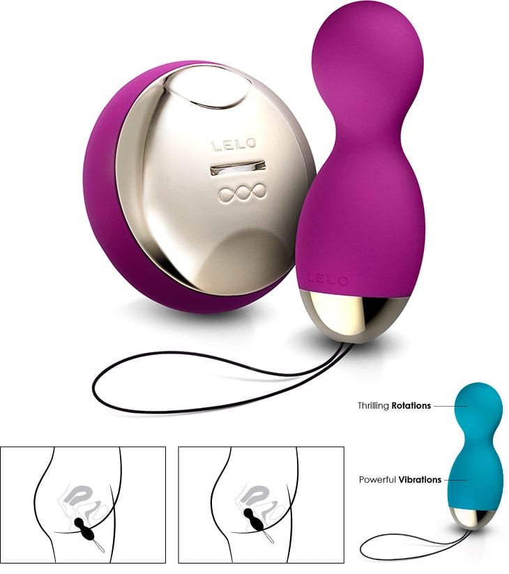 LELO Hula Beads | Boules de Geisha, vibrantes et télécommandées