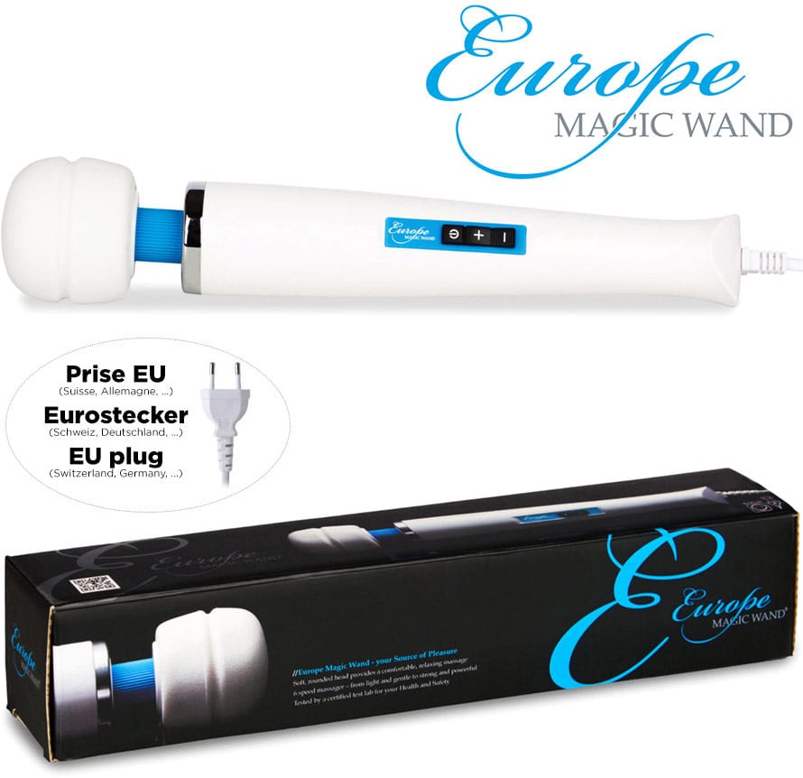 Europe Magic Wand 2 - Stärkster Vibrator, Europäische Version - KissKiss