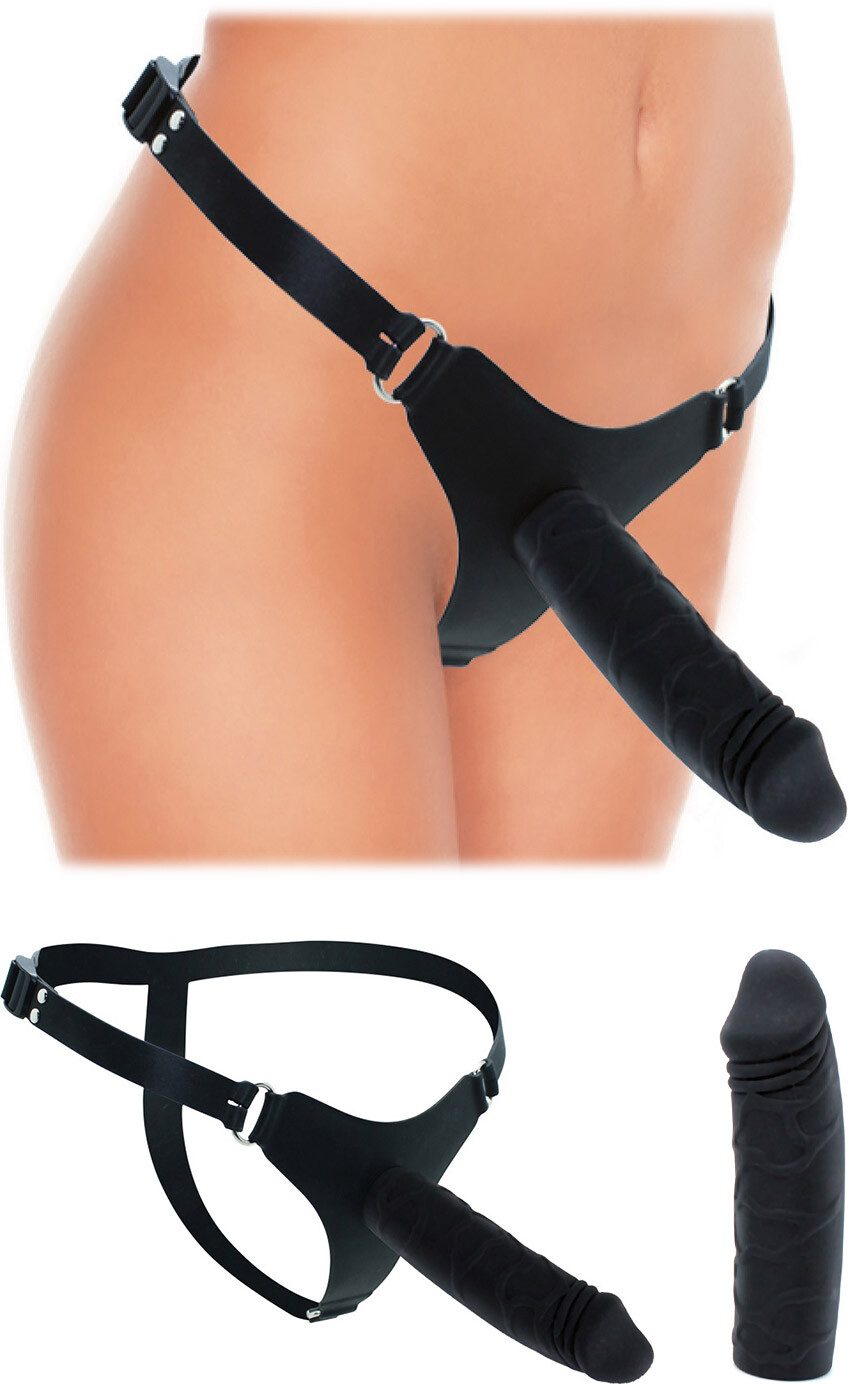 Rimba Strap-On 9141 | Gode-ceinture ajustable en silicone avec dildo