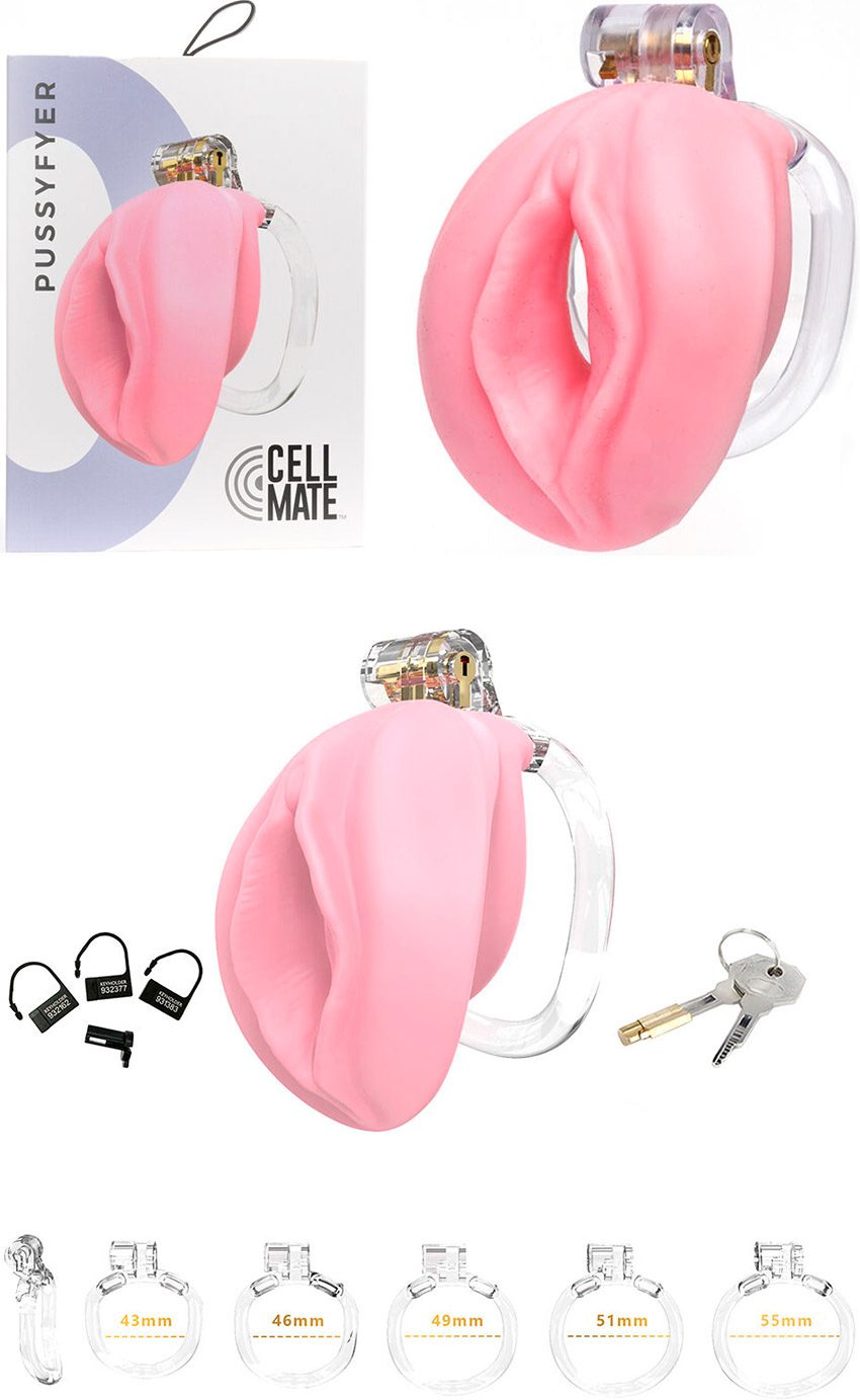 Cellmate Pussyfyer | Keuschheitskäfig in Form einer rosa Vagina