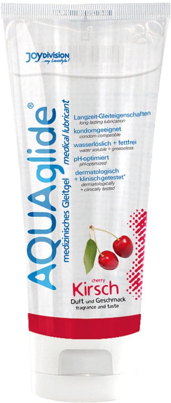 JoyDivision AQUAglide 100 ml | Gleitmittel mit Kirschenaroma