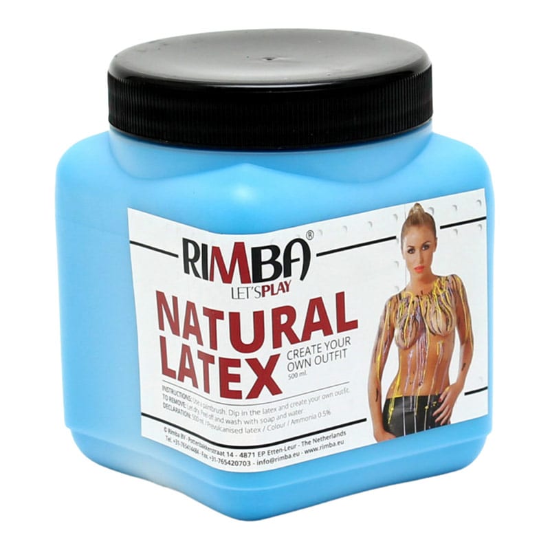 Latex liquide naturel - 450 ml (Bleu)