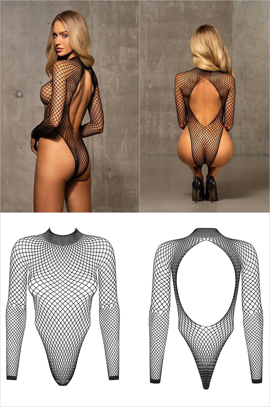 Obsessive B125 | Body aus grossmaschigem Mesh