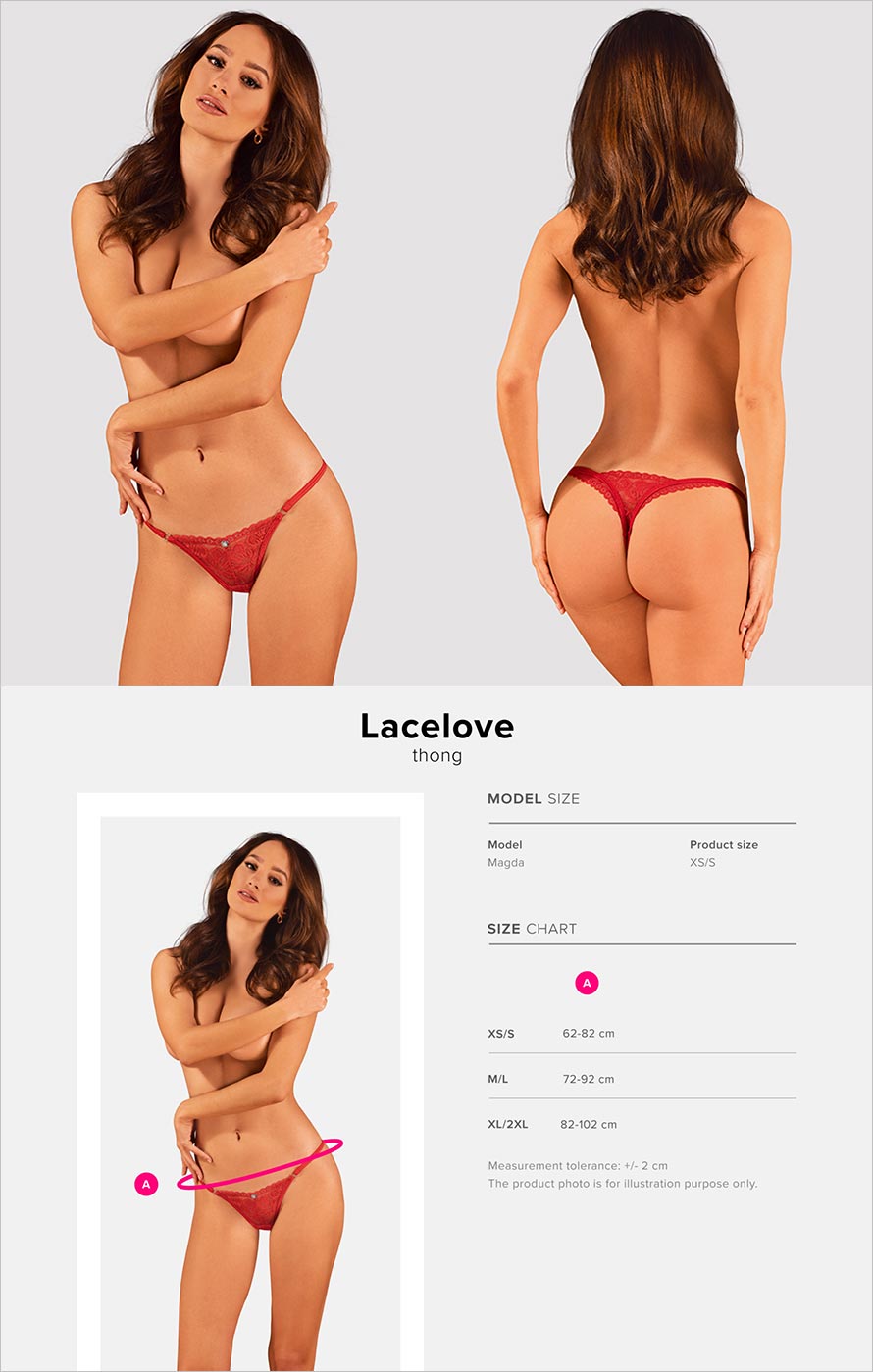 Obsessive String Lacelove - Rouge