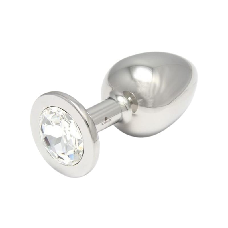 Plug anal Rosebuds Cristal - Transparent (XL)