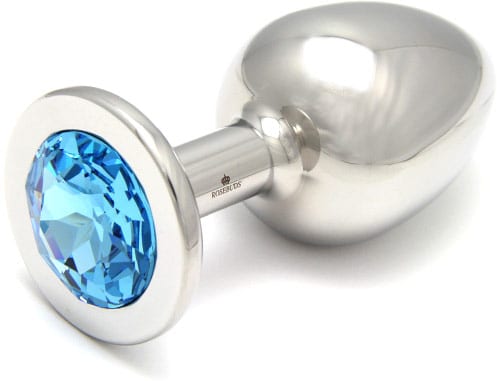 Plug anal Rosebuds Cristal - Aqua (XL)