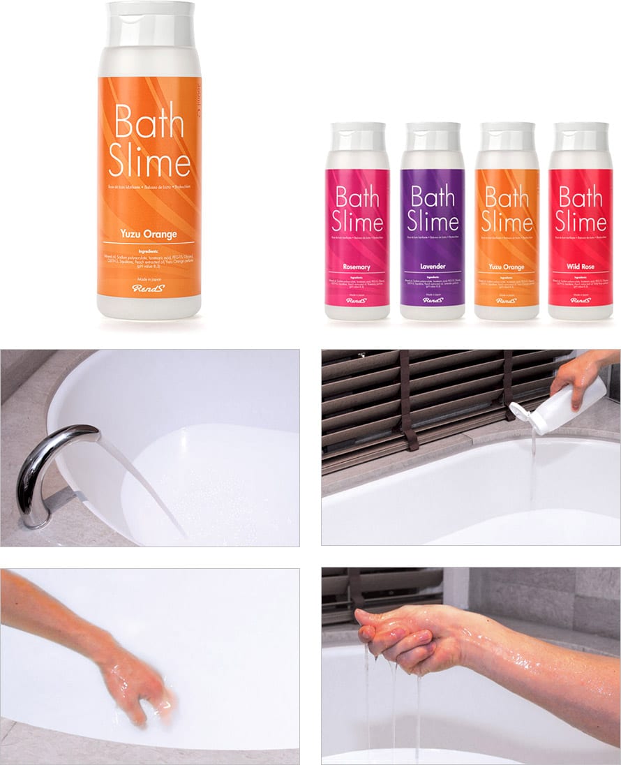 RendS Bath Slime | Gelée de bain lubrifiante - Yuzu Orange
