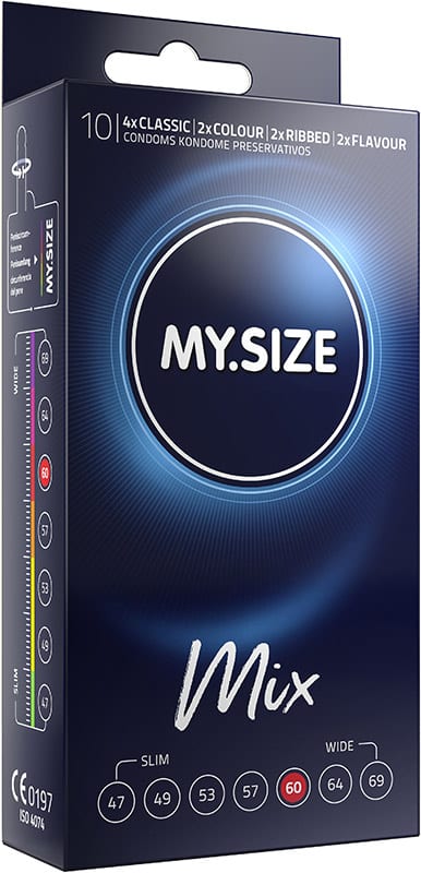 Préservatif sur Mesure My Size Pro 60 – KissKiss