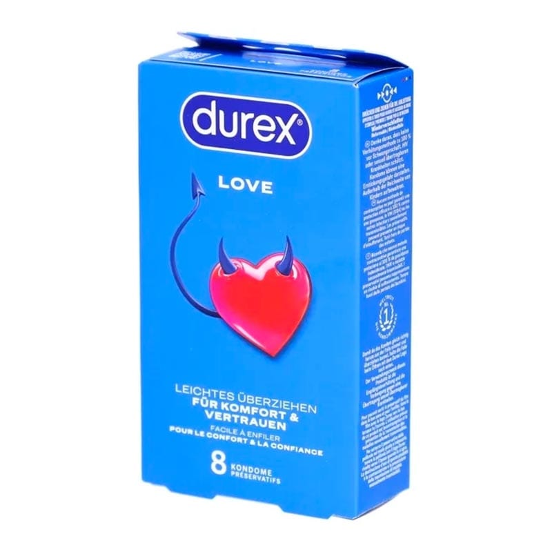 Durex Love | Préservatif à forme profilée offrant un maintien optimal