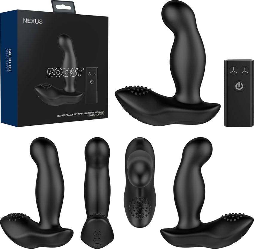 Nexus Boost | Prostatavibrator mit aufblasbarem Kopf