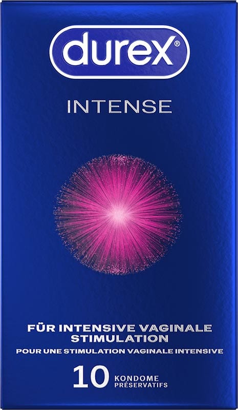 Durex Orgasm'Intense, 10 Préservatifs – KissKiss