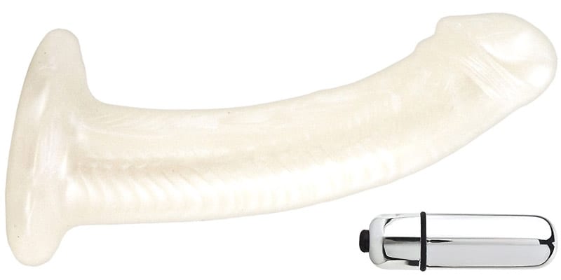 Dildo en silicone Vixen Creations Leo Vibe (avec vibro) - 16 cm