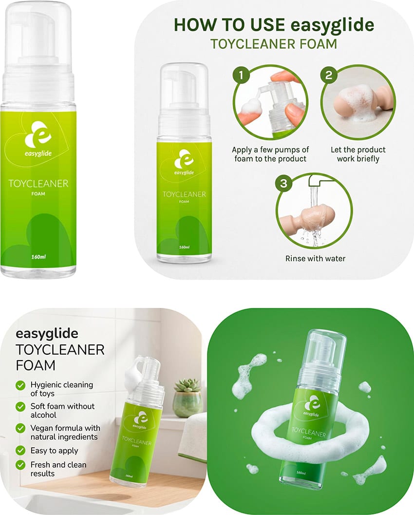 Easyglide Foam Cleaner | Toy-Reinigungsschaum