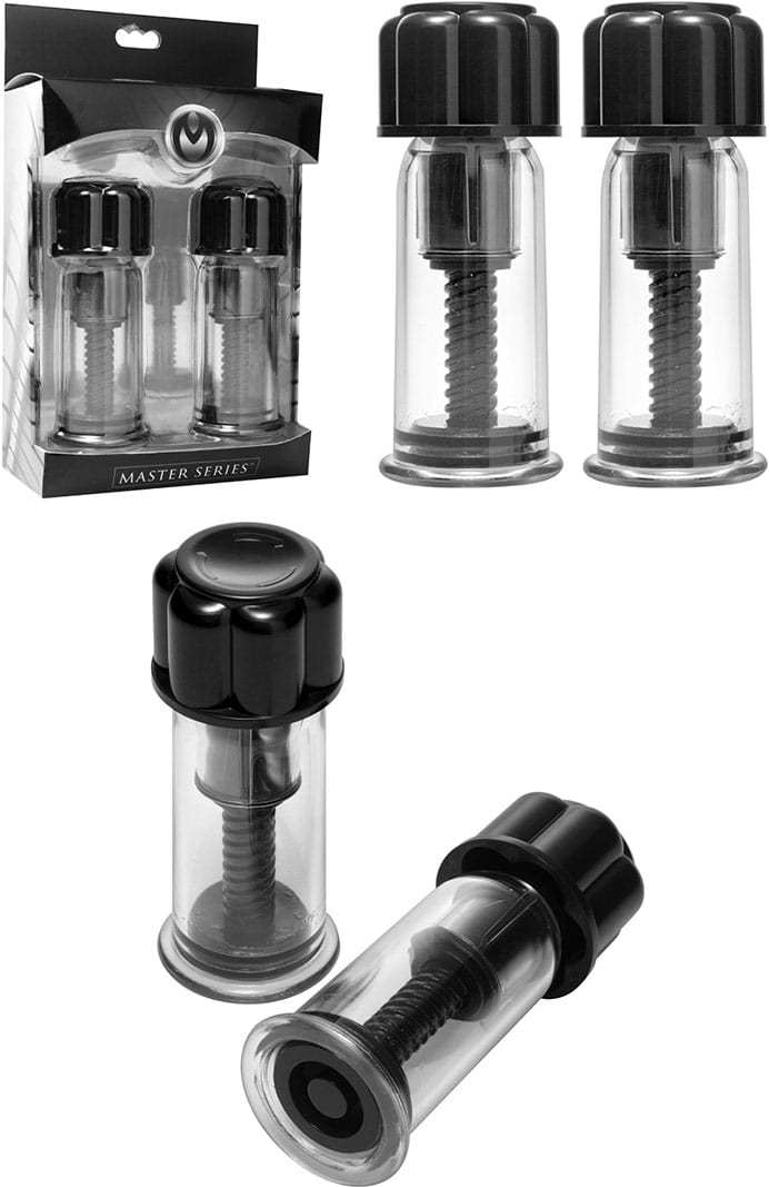 Master Series Nipple Suckers MAXXX | Aspire-tétons | 2 pièces