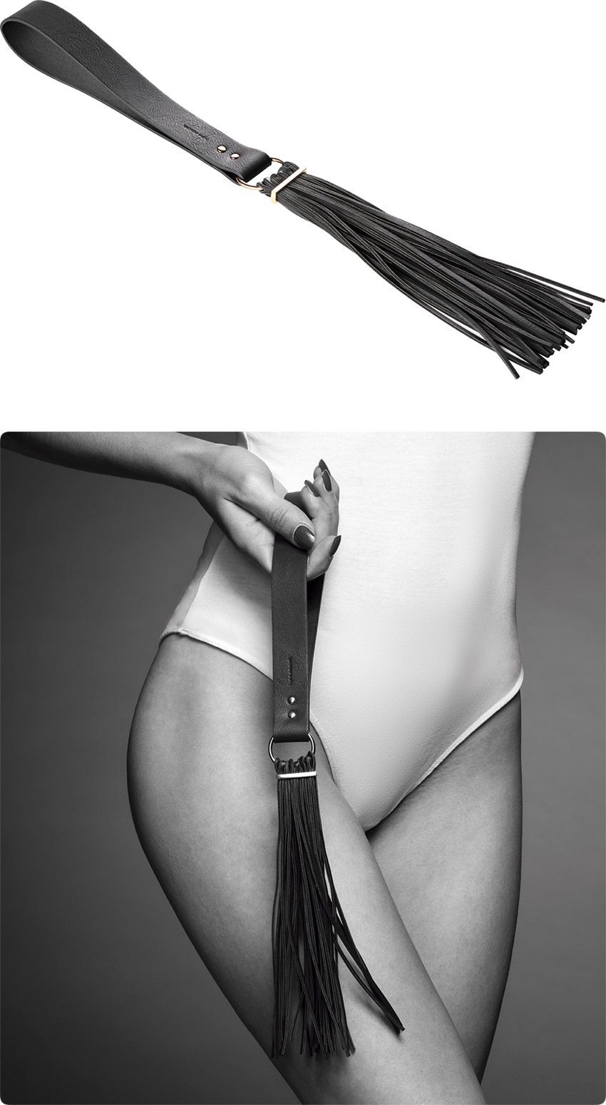 Bijoux Indiscrets Maze | Fouet raffiné avec lanières sensuelles