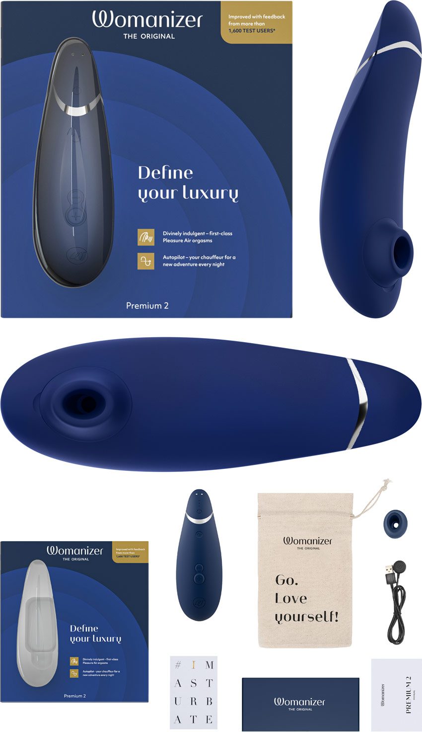 Womanizer Premium 2 | Meilleur sextoy pour stimuler du clitoris