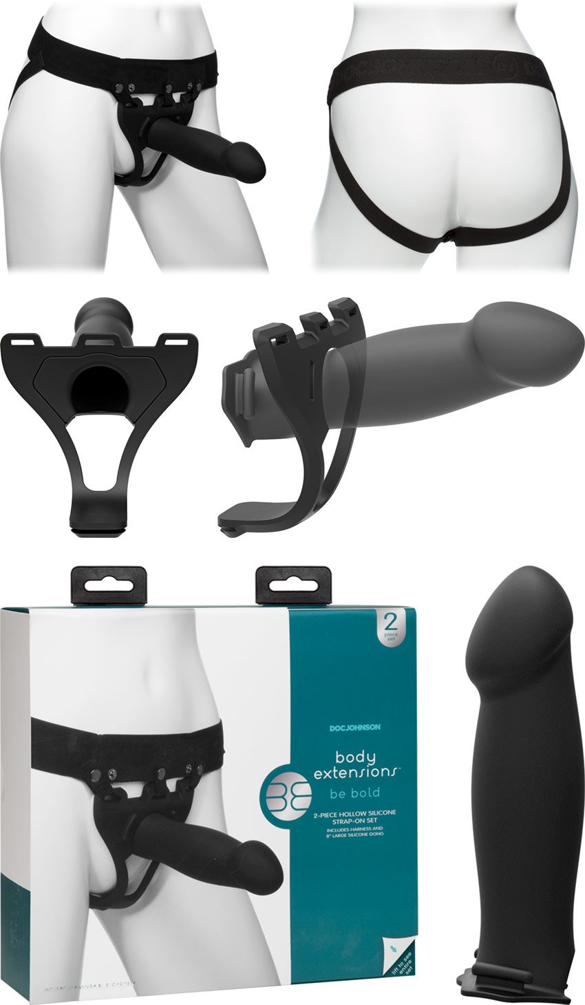Doc Johnson Body Extensions Be Bold | Hhohler Umschnalldildo