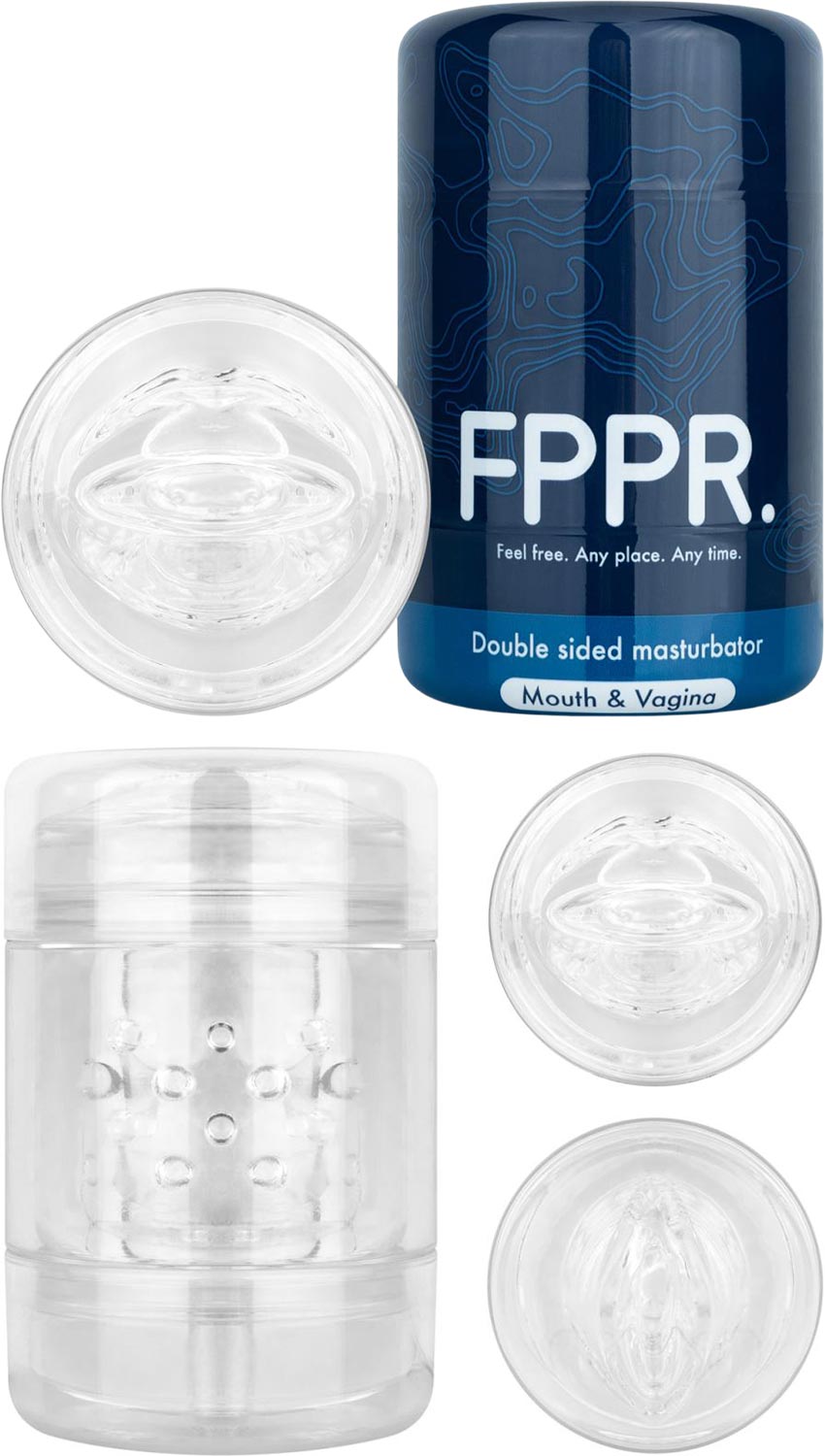 FPPR | Masturbator für Männer, der einen Mund und eine Vagina nachbildet