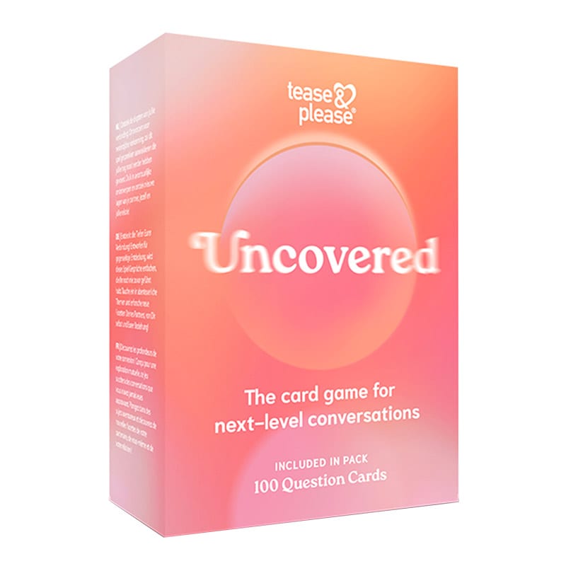 Tease & Please Uncovered | Erotisches Kartenspiel | 100 Karten