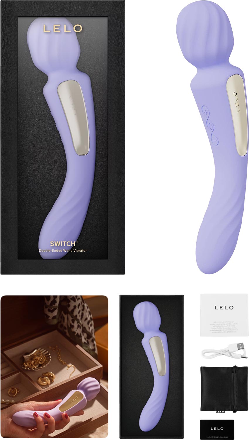 LELO Switch | Vibrator und Vibrationsstab | Lila