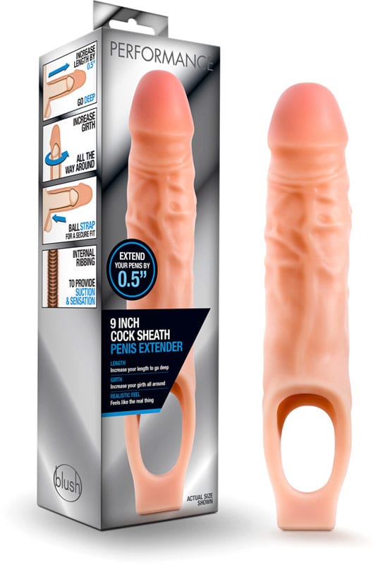 Blush Performance 9" | Hülle zur Vergrösserung des Penis | 15 cm