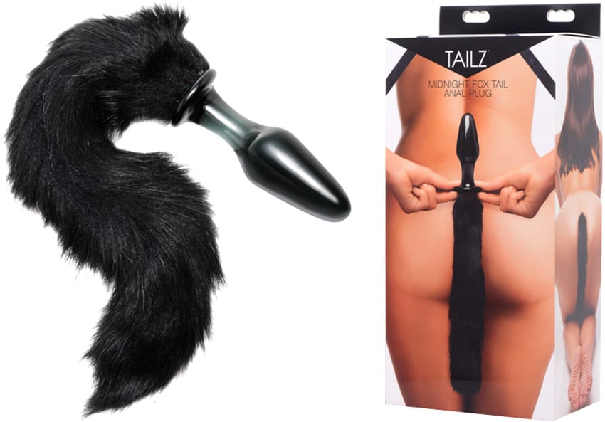 Tailz Midnight Fox | Plug anal équipé d'une queue de renard