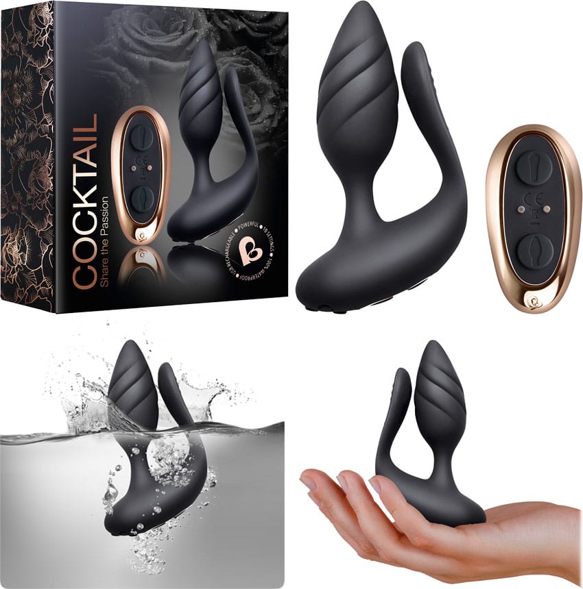 Rocks-Off Cocktail | Stimulateur pour couples | Anus, vagin et pénis