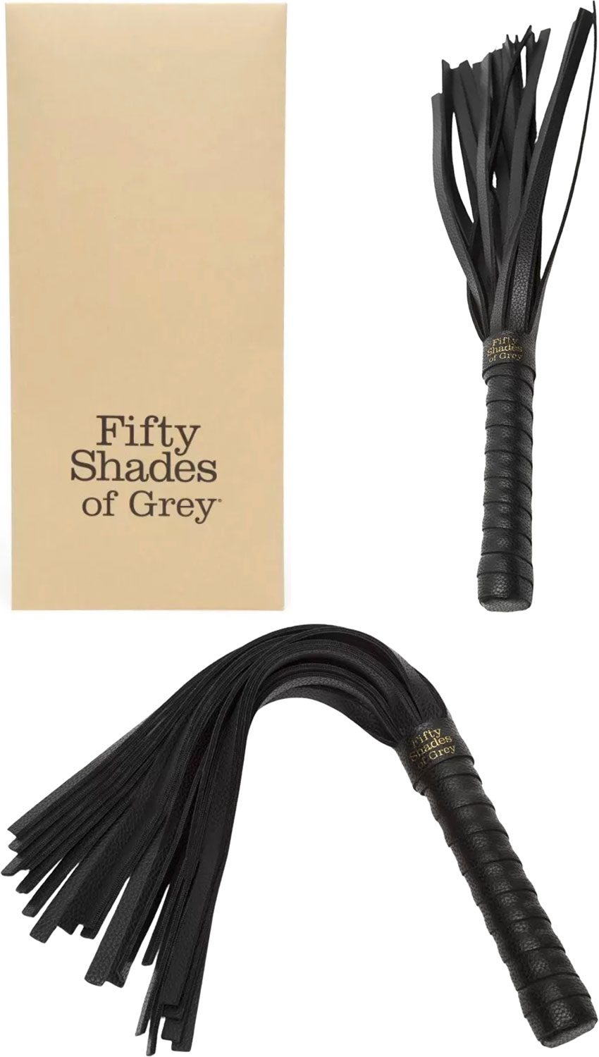 Fifty Shades of Grey Bound to You | Mini-Peitsche mit Riemen aus Kunstleder