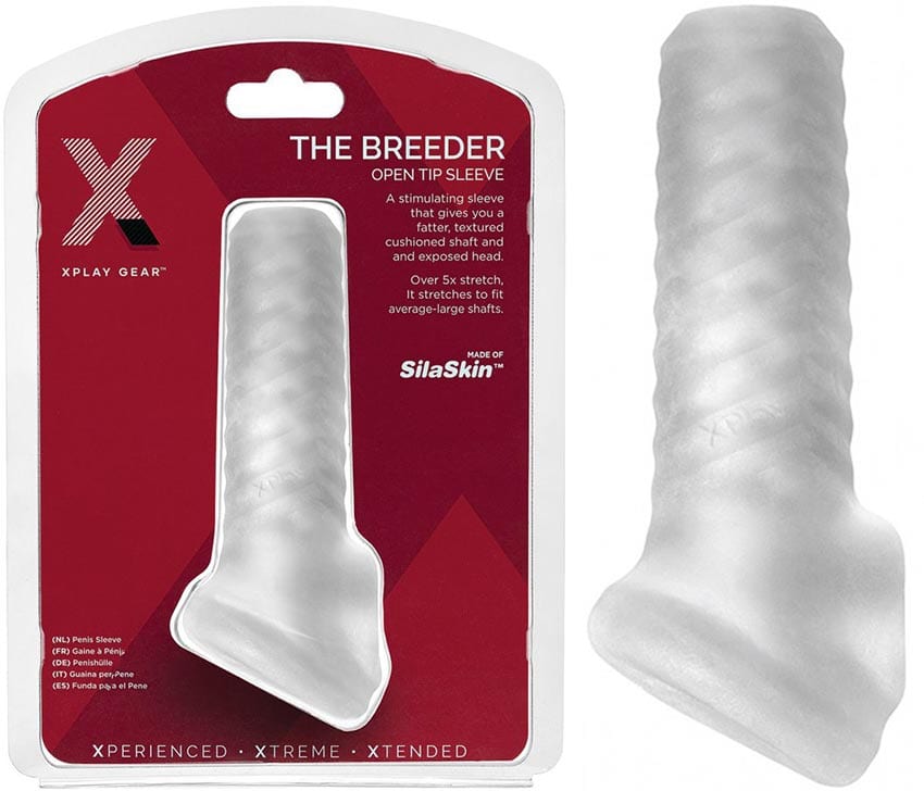 XPlay Gear The Breeder | Gaine à pénis avec extrémité ouverte