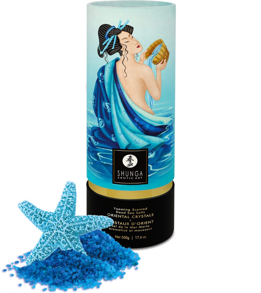 Shunga Oriental Crystals | Schaumbadesalz | Ozean der Versuchung