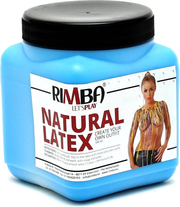 Latex liquide naturel - 450 ml (Bleu)
