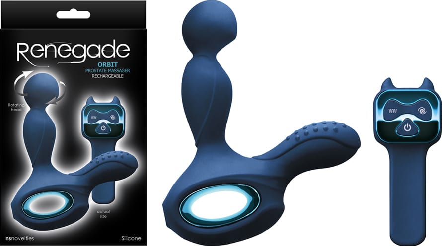 Renegade Orbit | Prostatamassagegerät + rotierender Perineumstimulator